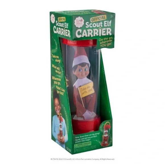 NWT Official Scout Elf Carrier for The Elf on the Shelf - Picture 7 of 7